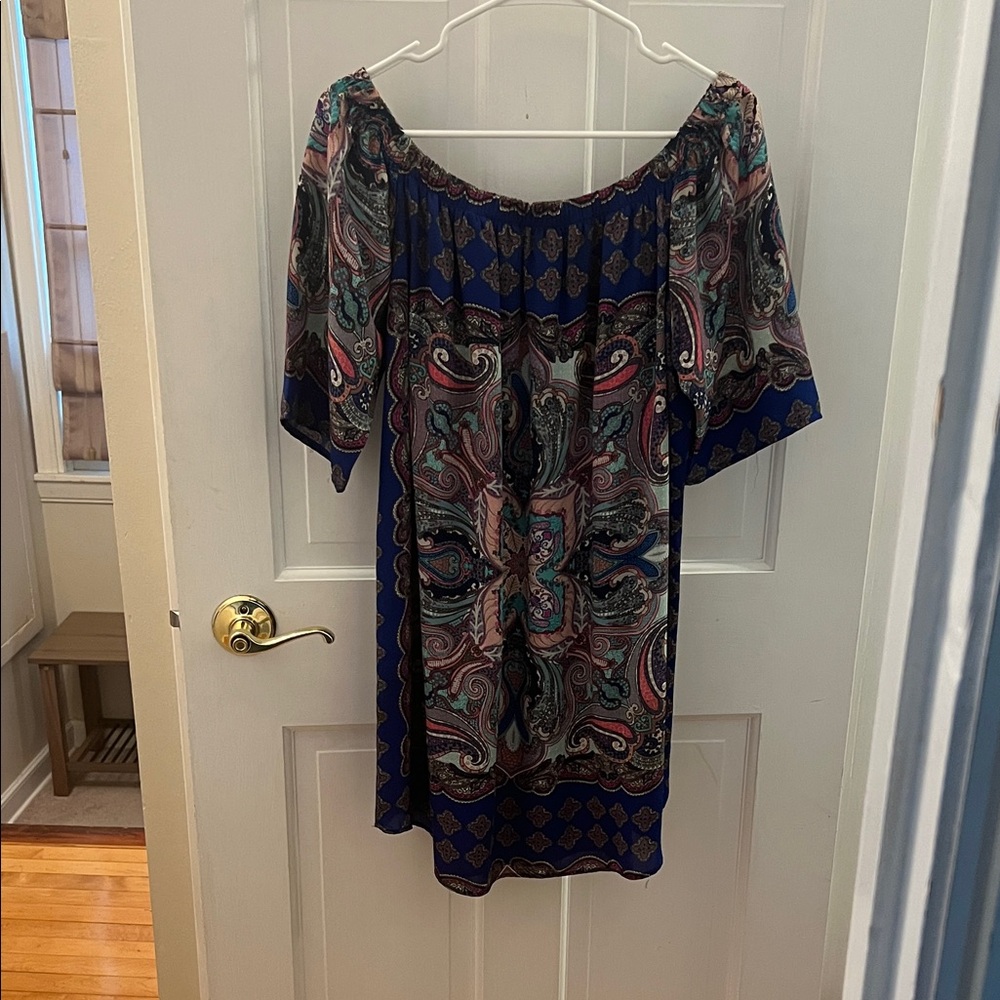 Allison Joy Multicolor Paisley Dress
